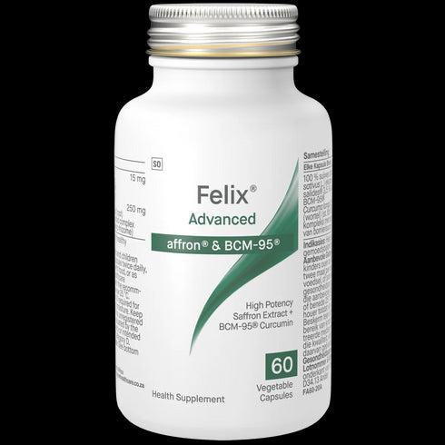 Image of Felix Advanced - 100% Pure Saffron Extract + BCM95 60vcaps